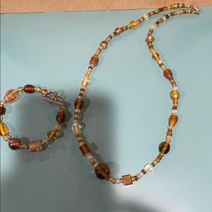 Handmade Necklace and Bracelet Set